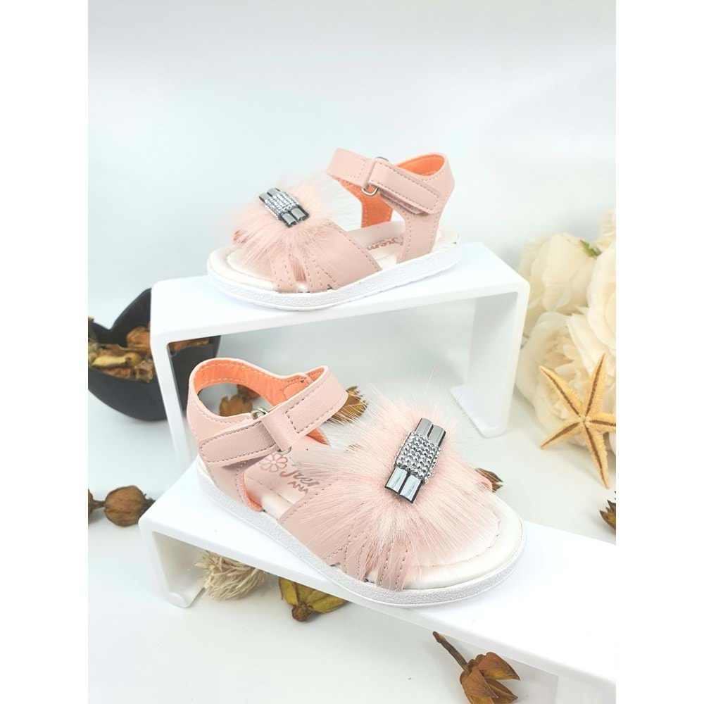 İREMSU KIZ ÇOCUK SANDALET - İREMSU - PUDRA - 21 - NKT00028-PUDRA-21