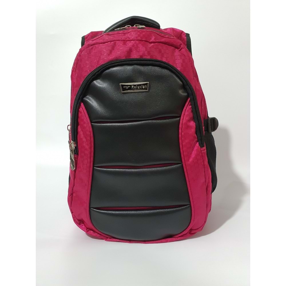 Relaxion 8626 yarasa sırt çantası - PEMBE - TEK EBAT