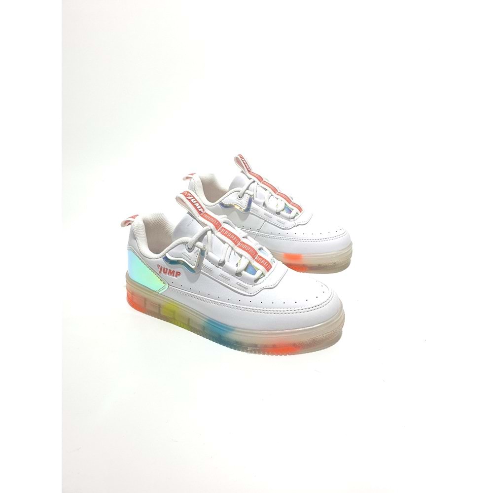 jump 25824 çocuk sneakers ayakkabı - BEYAZ - 31