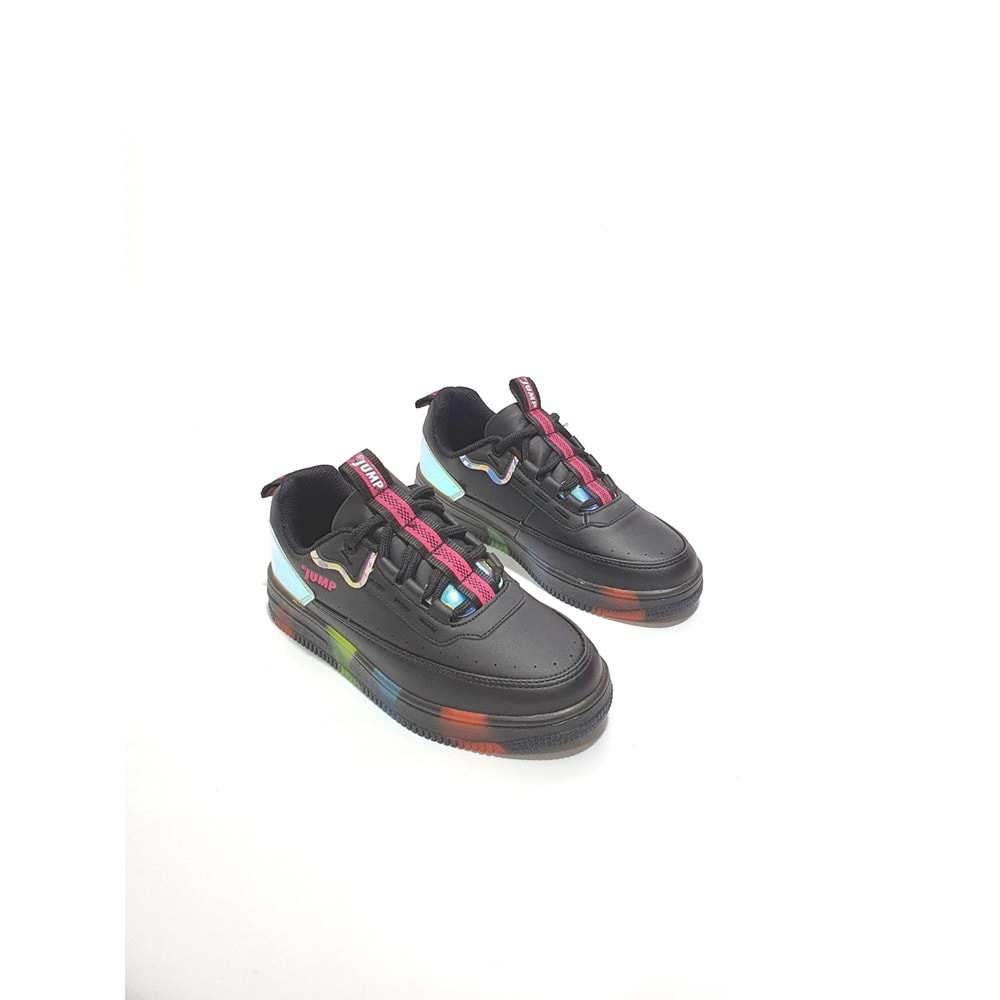 jump 25824 çocuk sneakers ayakkabı - siyah - 31
