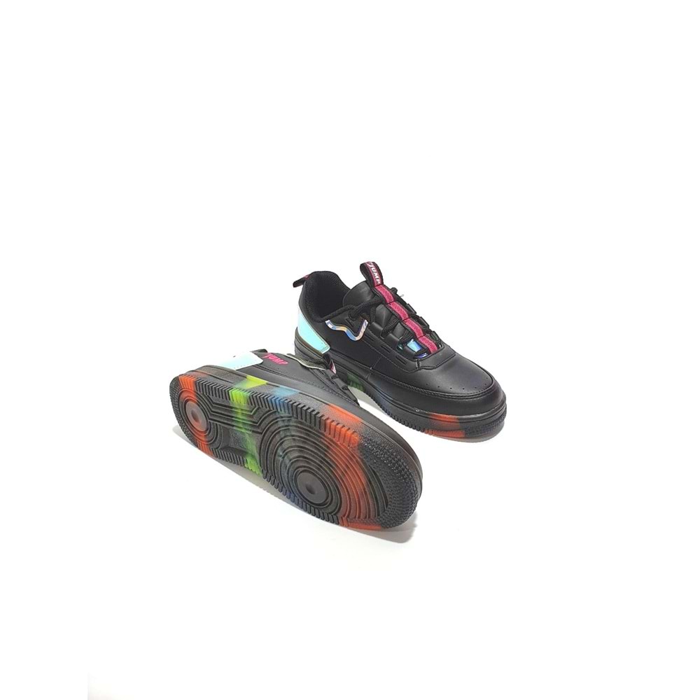 jump 25824 çocuk sneakers ayakkabı - siyah - 31