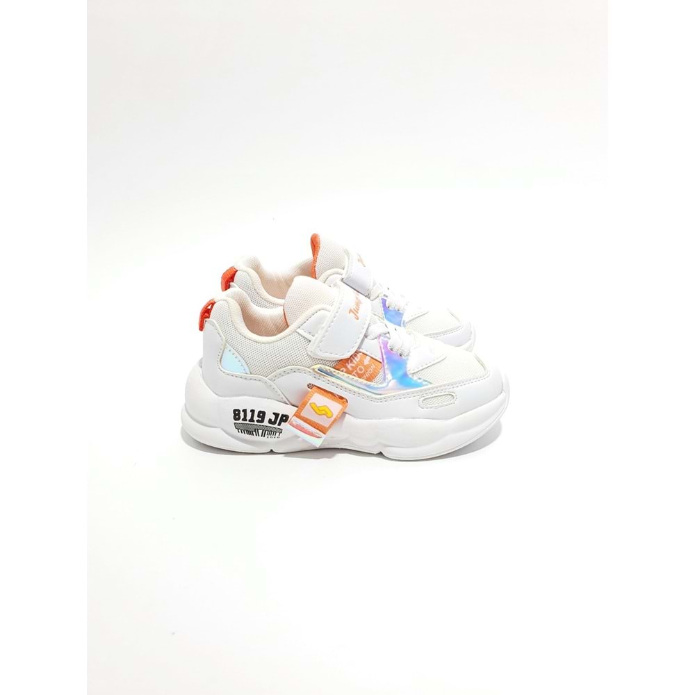 Jump 24936 Ortpedic Çocuk Spor Ayakkabı - BEYAZ - 26
