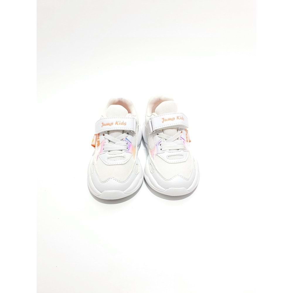 Jump 24936 Ortpedic Çocuk Spor Ayakkabı - BEYAZ - 26