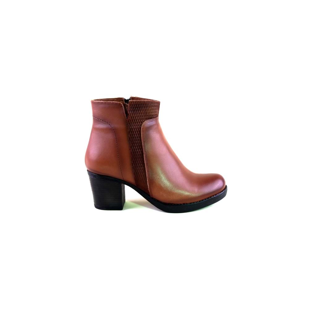 Divadonna 562 Hakiki Deri Bayan Klasik Bot - TABA - 38