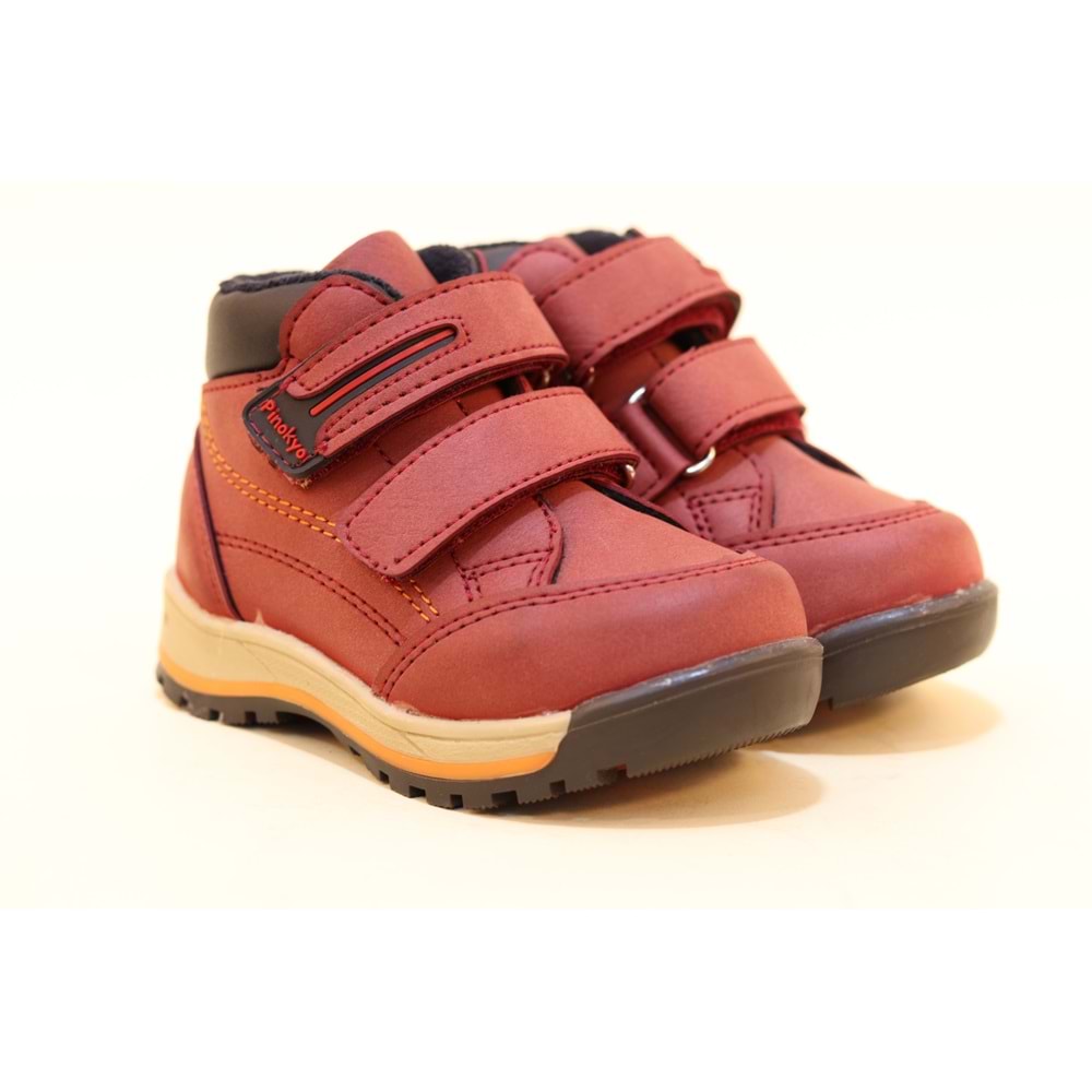 Pinokyo 637 Erkek Çocuk Bot - BORDO - 22
