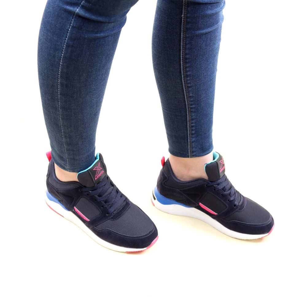 Kinetix Aster Bayan Sneakers Ayakkabı - lacivert - 36