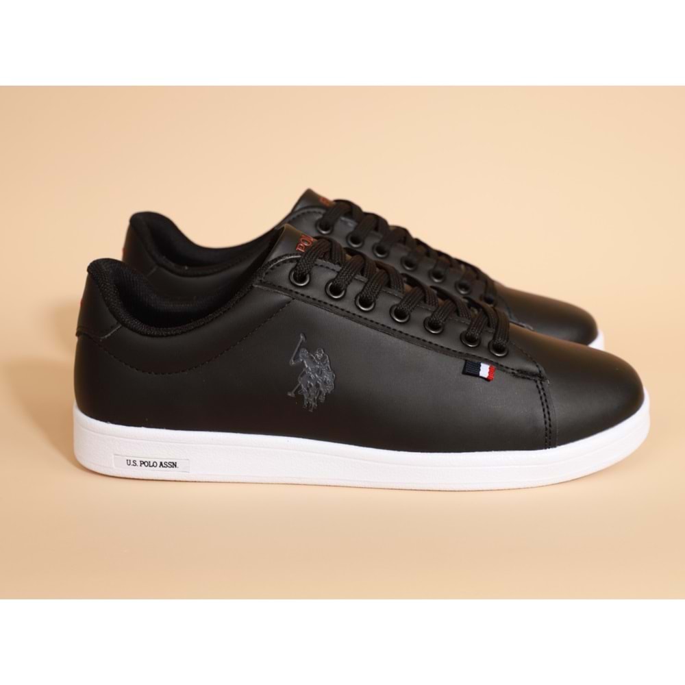U.s. Polo Assn. 663 Sneakers Ayakkabı - siyah beyaz - 43