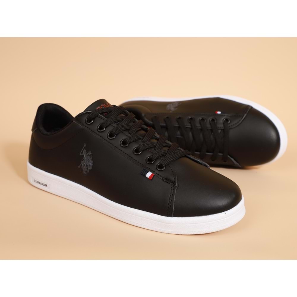 U.s. Polo Assn. 663 Sneakers Ayakkabı - siyah beyaz - 43