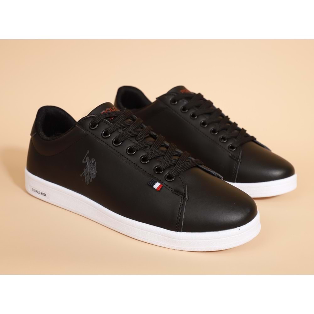 U.s. Polo Assn. 663 Sneakers Ayakkabı - siyah beyaz - 43