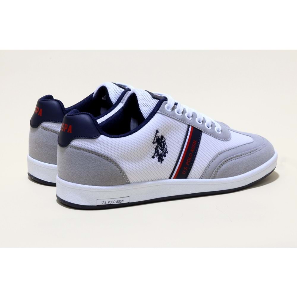U.s. Polo Assn. Kares Sneakers Ayakkabı - BEYAZ - 40