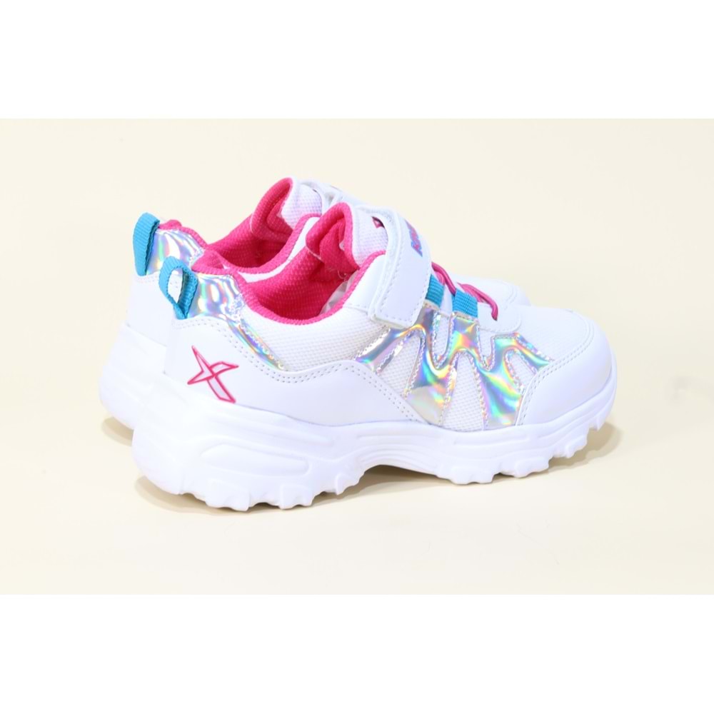Kinetix Waves Çocuk Sneaker Ayakkabı - BEYAZ - 32