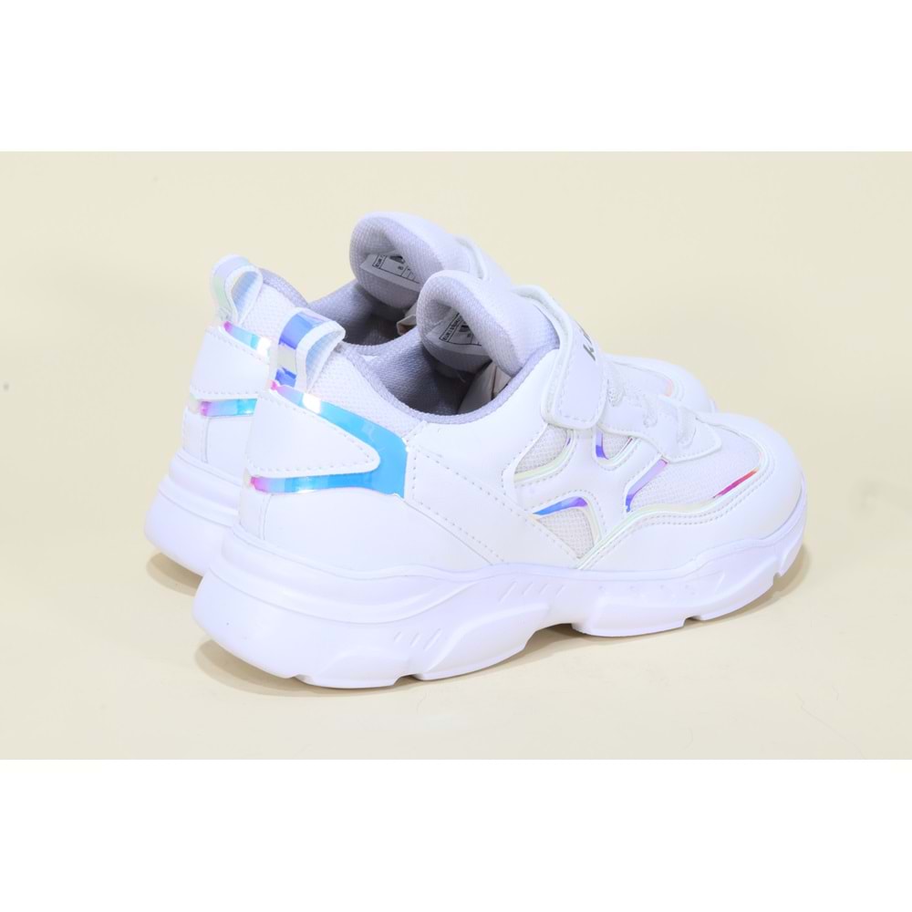 Kinetix Tools Ortopedic Çocuk Sneakers Ayakkabı - BEYAZ - 34