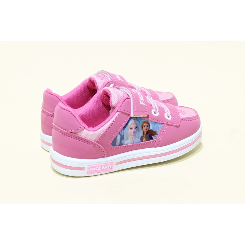 Frozen Hazel Kız Çocuk Sneakers Ayakkabı - PEMBE - 25