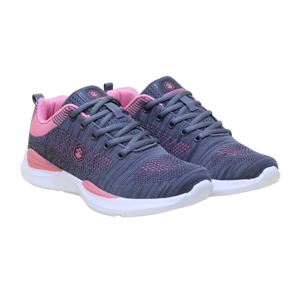 Lumberjack Wolky Bayan Fitness Ayakkabı - gri - 37