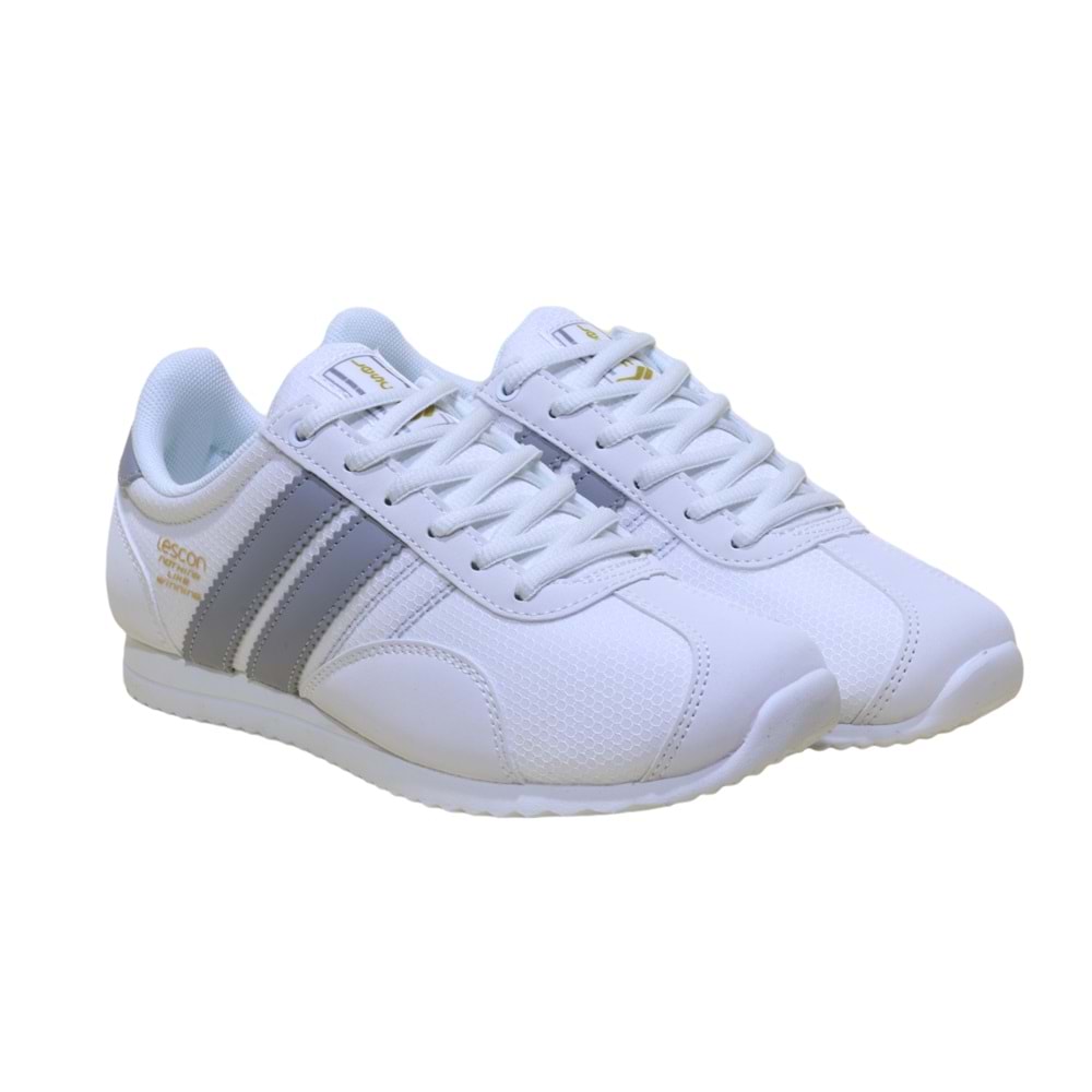 Lescon Campus Sneakers Ayakkabı - BEYAZ - 40
