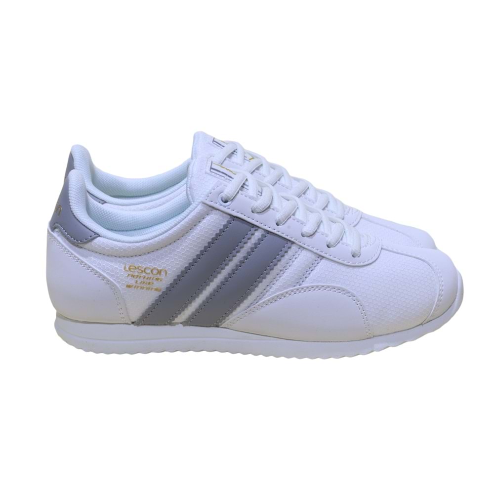 Lescon Campus Sneakers Ayakkabı - BEYAZ - 40