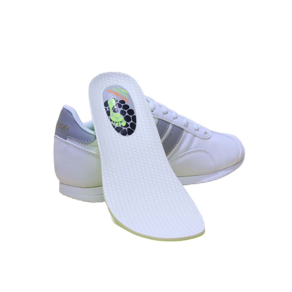 Lescon Campus Sneakers Ayakkabı - BEYAZ - 40