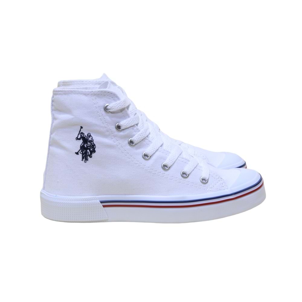 U.s. Polo Assn. Penelope Boğazlı Sneakers Günlük Ayakkabı - BEYAZ - 39