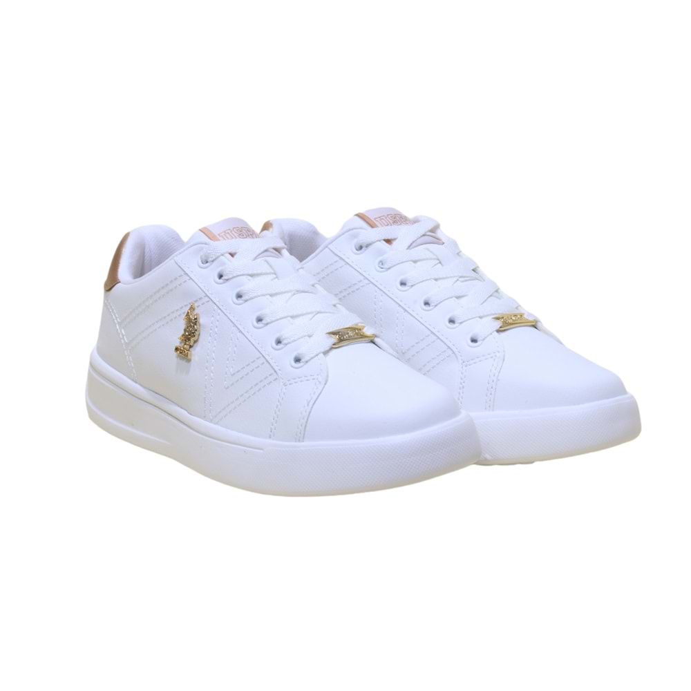 U.s. Polo Assn. Exxy Bayan Günlük Sneakers Ayakkabı - BEYAZ - 37