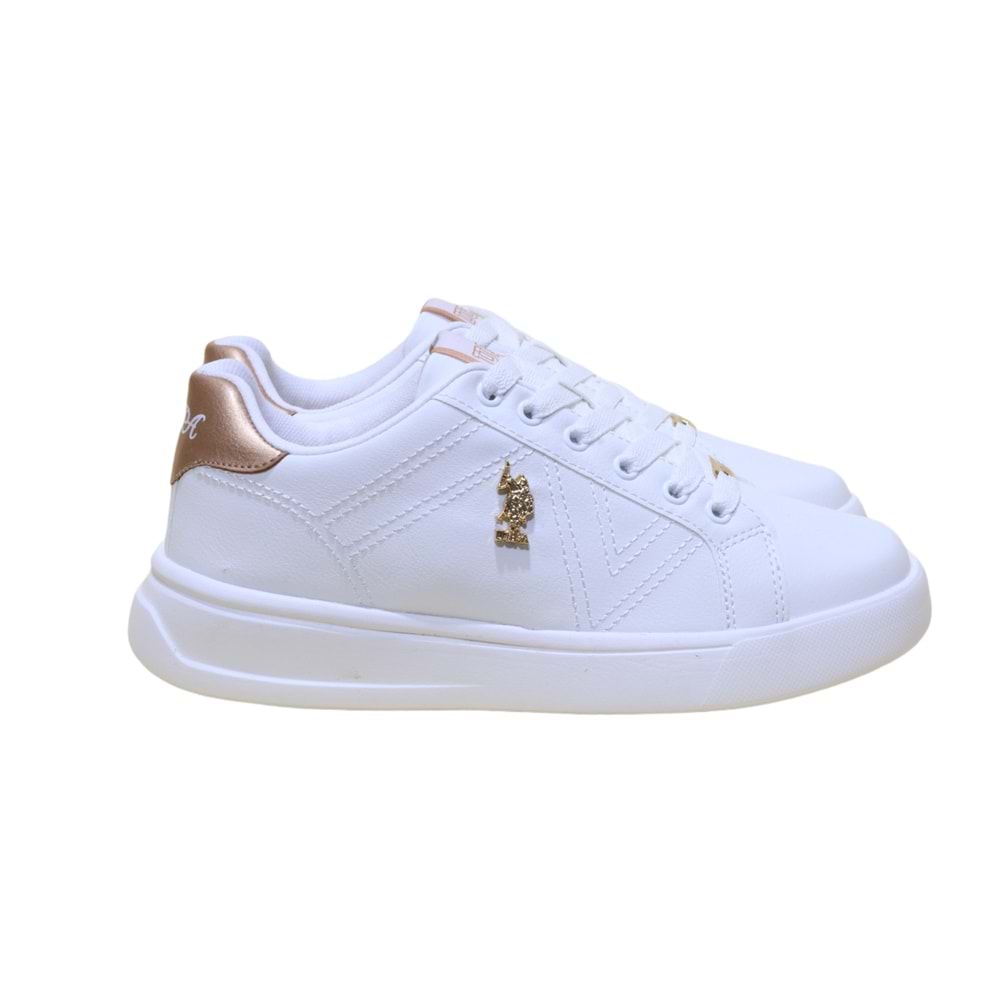U.s. Polo Assn. Exxy Bayan Günlük Sneakers Ayakkabı - BEYAZ - 38