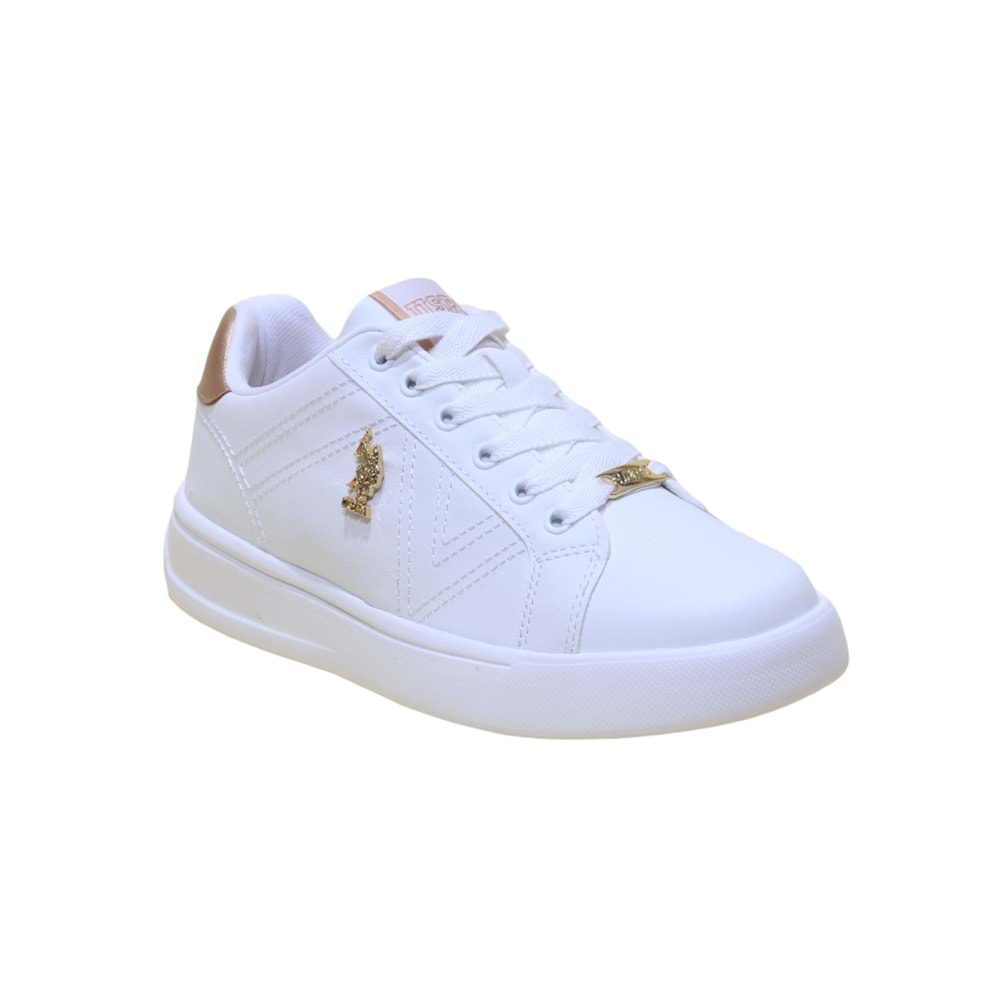 U.s. Polo Assn. Exxy Bayan Günlük Sneakers Ayakkabı - BEYAZ - 38