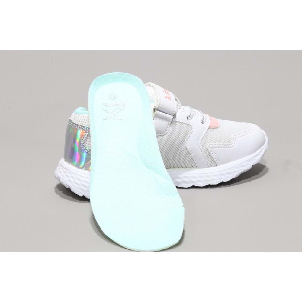 Kinetix Regor Kız Çocuk Sneakers Ayakkabı - BEYAZ - 32