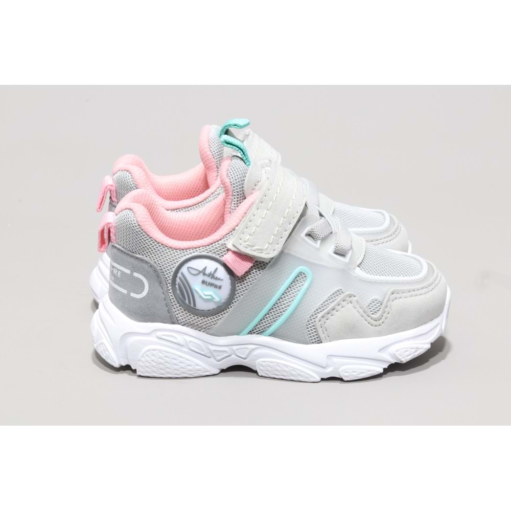 Jump 26182 Kız Bebek Spor Ayakkabı - buz gri - 23
