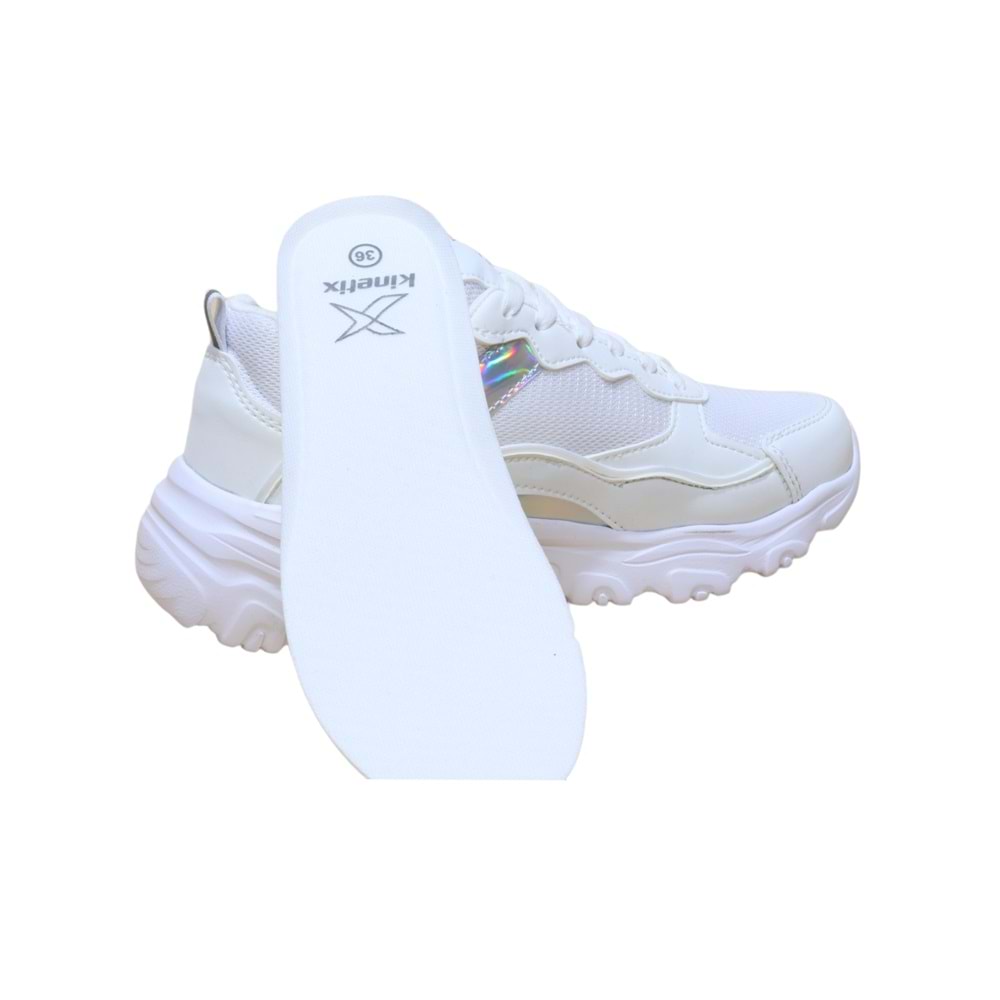 Kinetix Bella Bayan Sneakers Ayakkabı - BEYAZ - 38