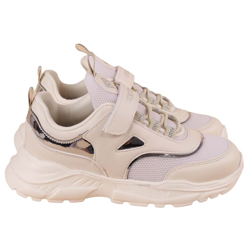 Pepino 727 Kız Çocuk Sneakers Ayakkabı - BEJ - 31