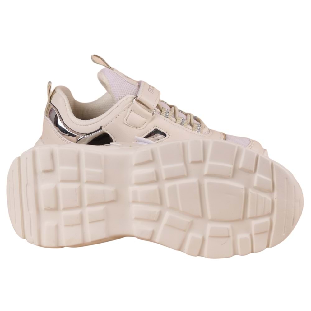 Pepino 727 Kız Çocuk Sneakers Ayakkabı - BEJ - 31