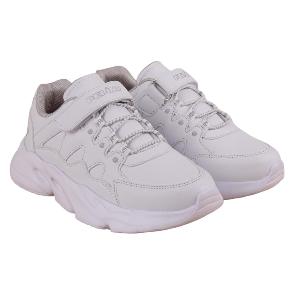 Pepino 914 Kız Çocuk Spor Ayakkabı - BEYAZ - 31
