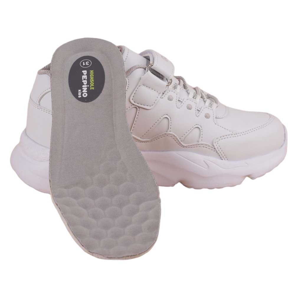 Pepino 914 Kız Çocuk Spor Ayakkabı - BEYAZ - 31