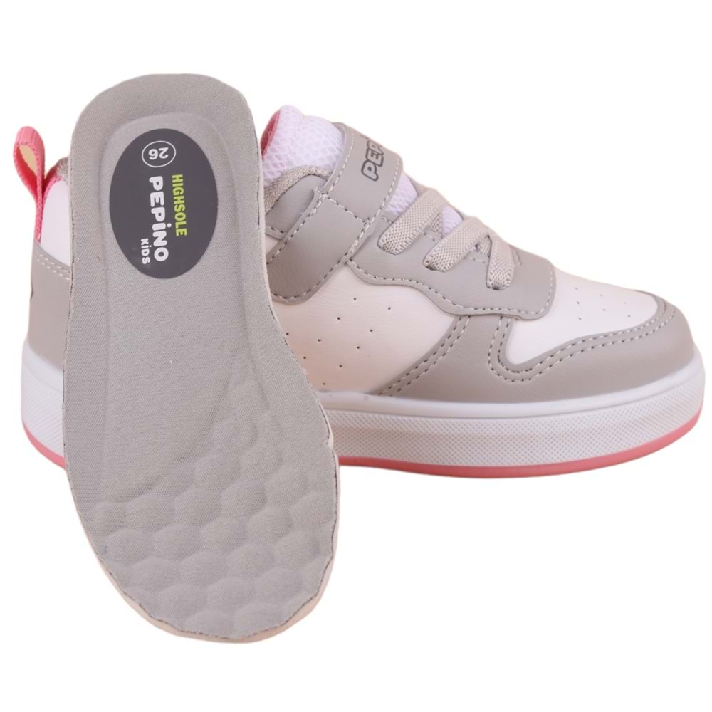 Pepino 970 Kız Çocuk Sneakers Ayakkabı - buz gri - 26