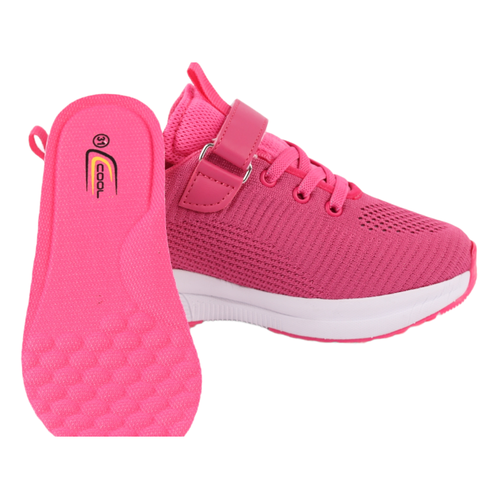 Konfores 916 Kız Çocuk Anatomik Spor Ayakkabı - fuşya - 31