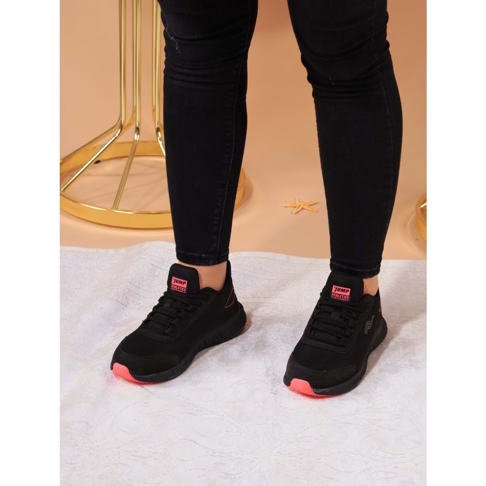 Jump 26223 Anatomik Bayan Yürüyüş Ayakkabısı - NKT00946-siyah-36