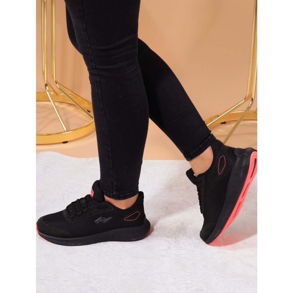 Jump 26223 Anatomik Bayan Yürüyüş Ayakkabısı - NKT00946-siyah-36