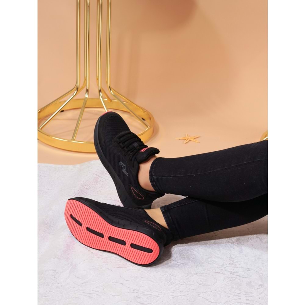 Jump 26223 Anatomik Bayan Yürüyüş Ayakkabısı - NKT00946-siyah-36