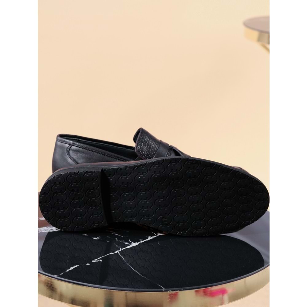 Konfores 950 Hakiki Deri Erkek Klasik Ayakkabı - NKT00950-siyah-41
