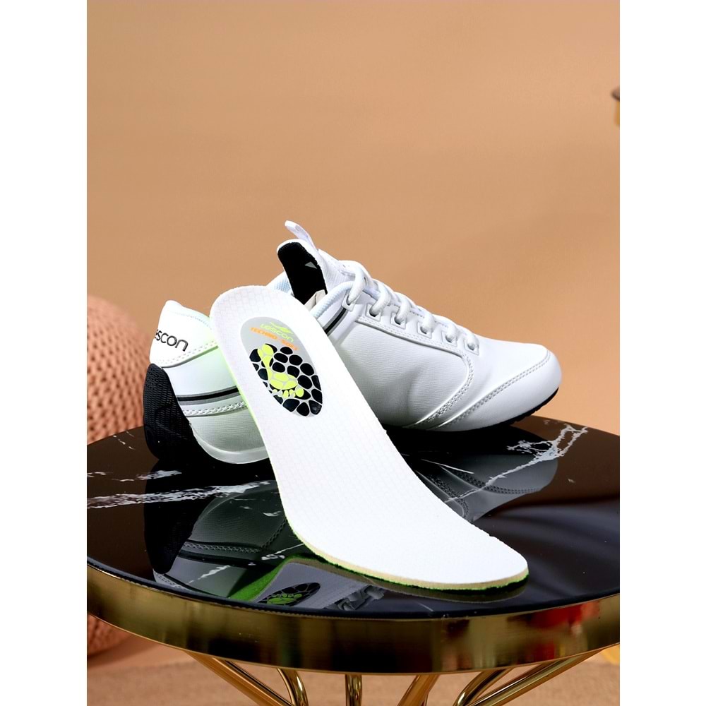 Lescon Ghost-2 Anatomik Erkek Sneakers Ayakkabı - NKT00957-BEYAZ-40