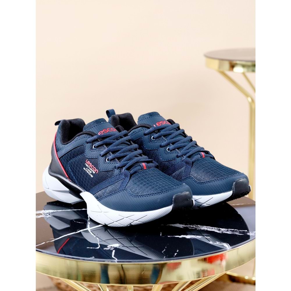 Lescon Easystep Snake Anatomik Erkek Koşu Ayakkabı - NKT00960-lacivert-43