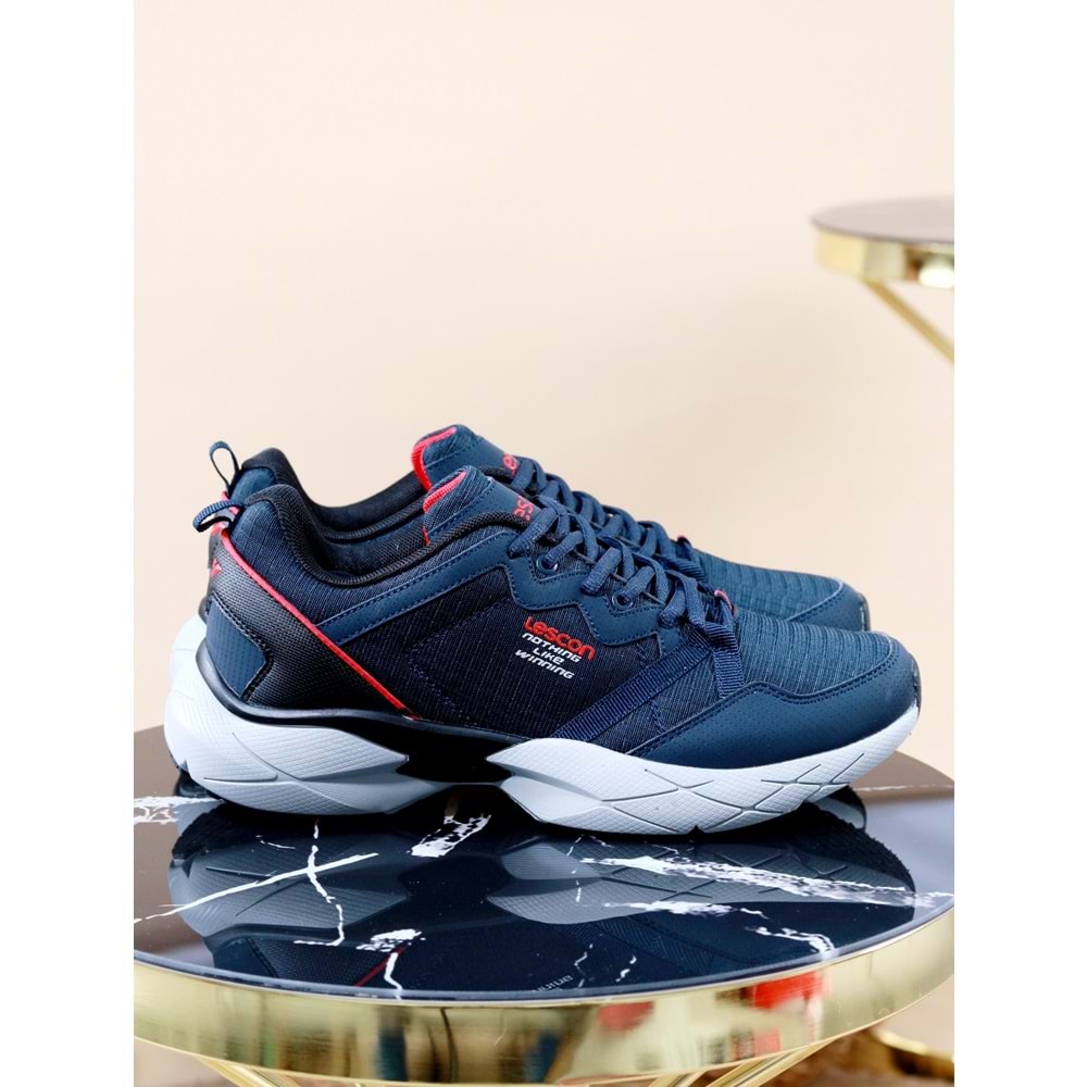 Lescon Easystep Snake Anatomik Erkek Koşu Ayakkabı - NKT00960-lacivert-43