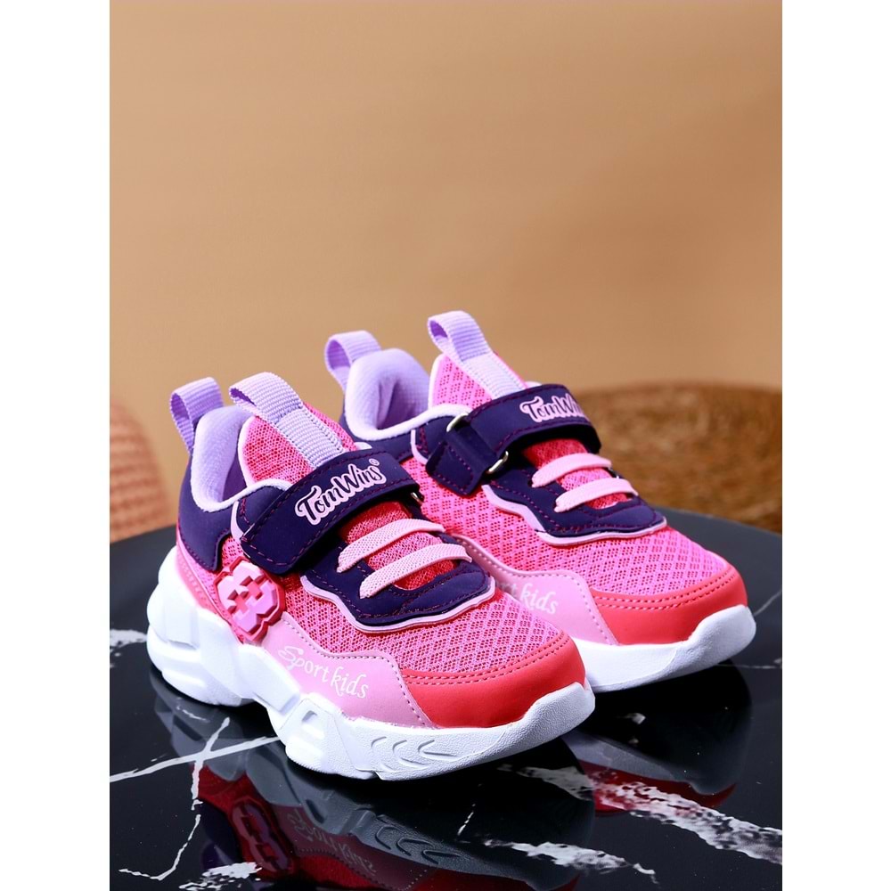 Kidessa 968 Anatomik Kız Çocuk Spor Ayakkabı - NKT00968-fuşya-26