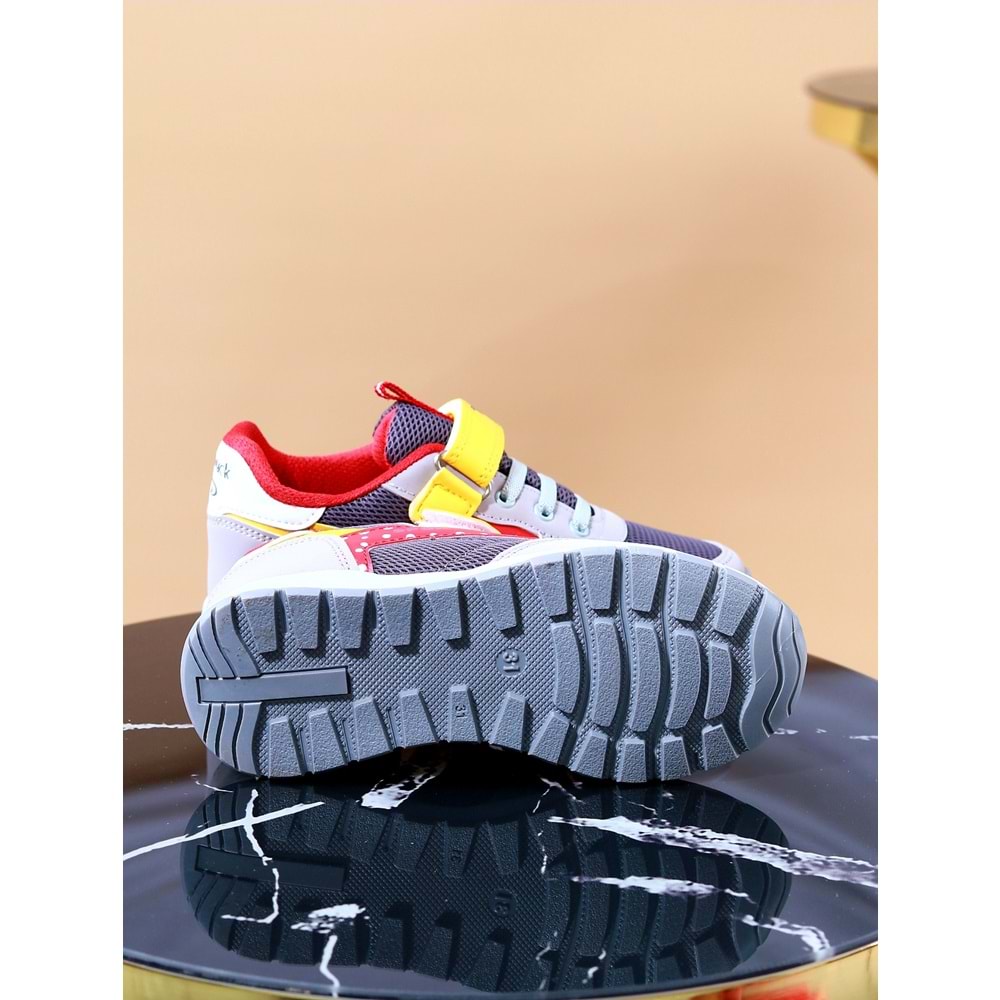 Kidessa 970 Anatomik Bantlı Spor Ayakkabı - NKT00970-buz gri-31