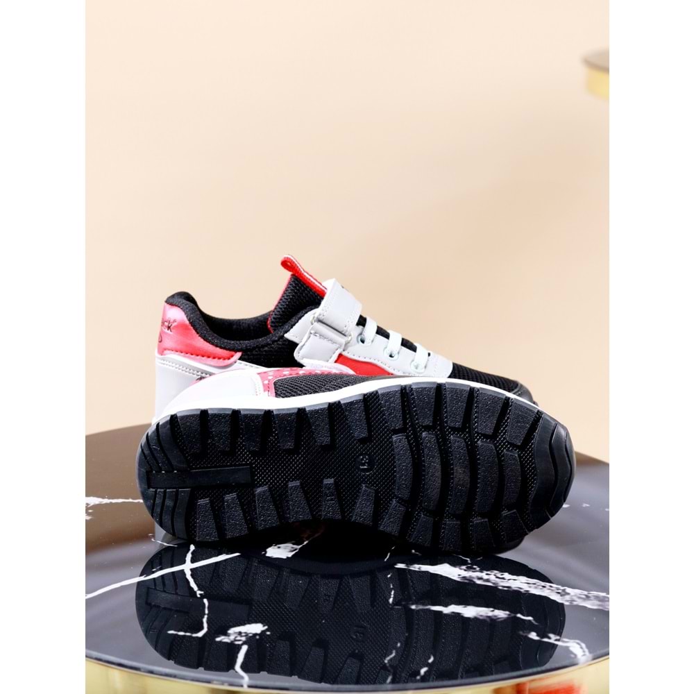 Kidessa 970 Anatomik Bantlı Spor Ayakkabı - NKT00970-siyah-32