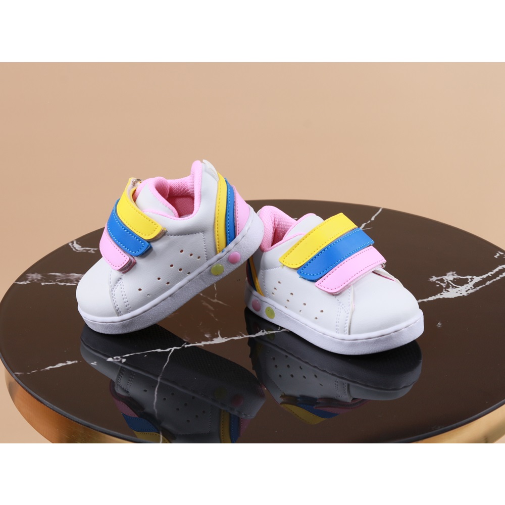 Kidessa 1035 Anatomik Kız Çocuk Spor Ayakkabı - NKT01035-beyaz pembe-24