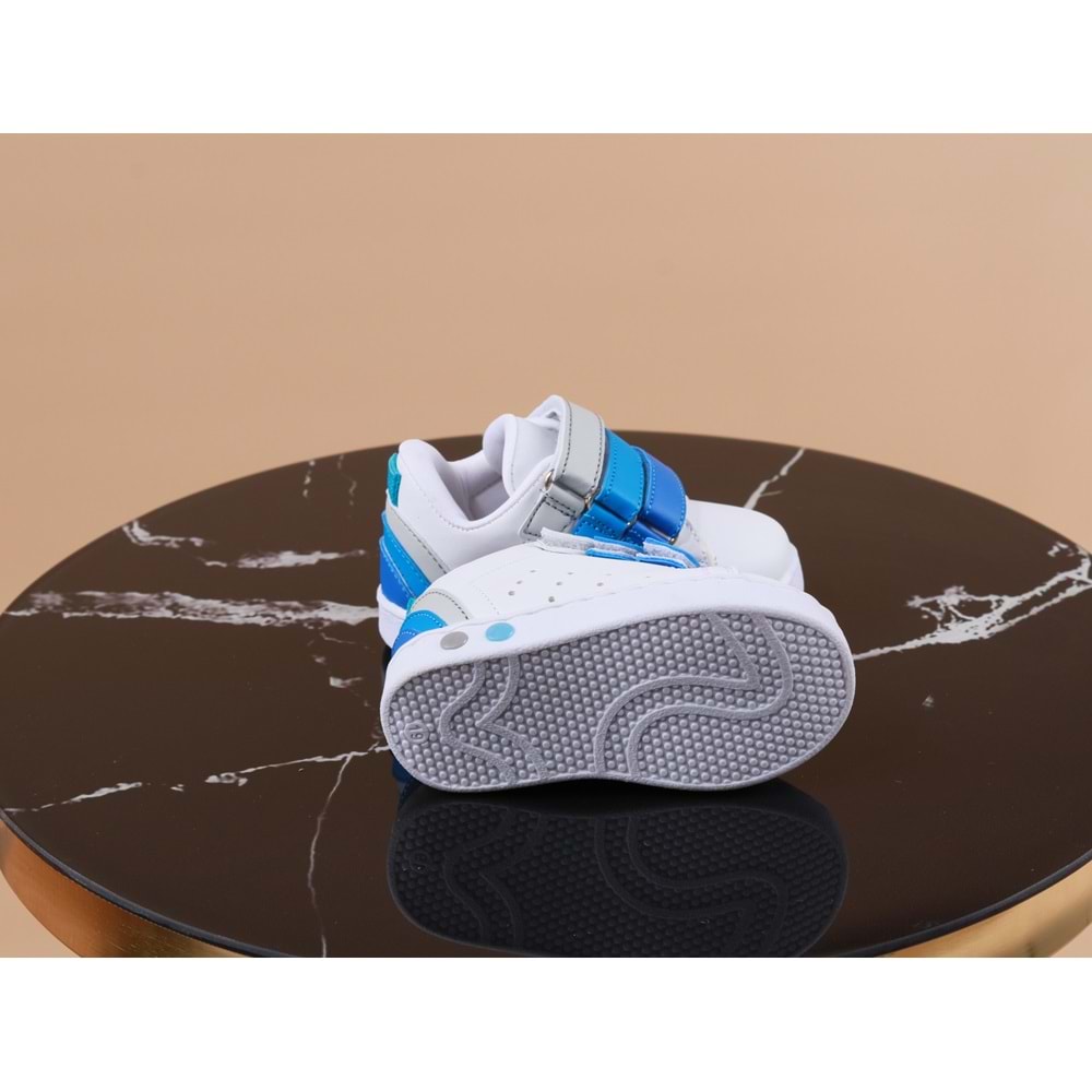 Kidessa 1038 Anatomik Erkek Çocuk Spor Ayakkabı - NKT01038-BEYAZ-19