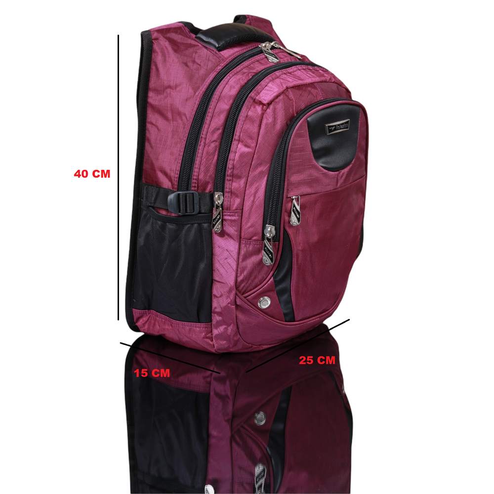 Konfores 1062 Anatomik Yarasa Sırt Çantası - NKT01062-mürdüm-TEK EBAT