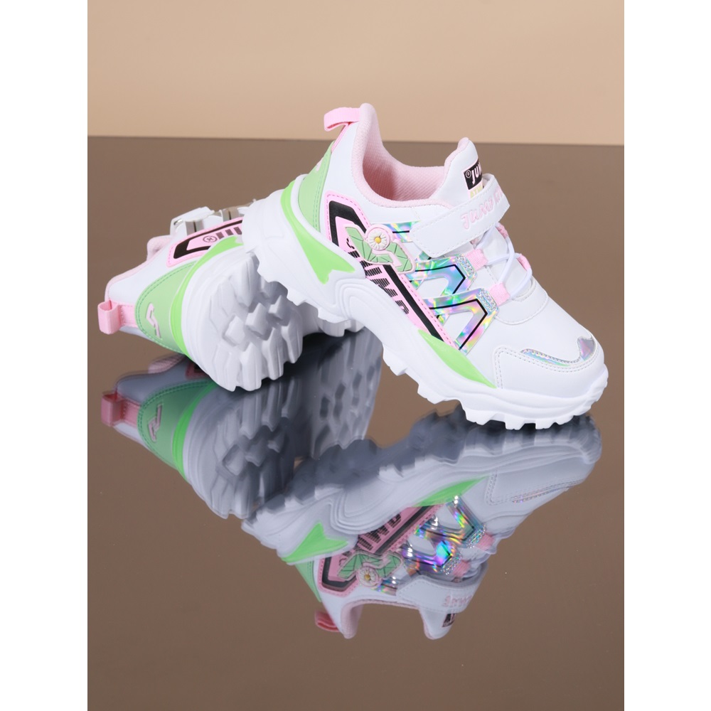 Kidessa 1063 26987 Jump Anatomik Kız Çocuk Sneakers Ayakkabı - NKT01063-BEYAZ-31