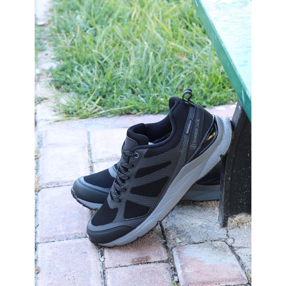 Hammer Jack 1082 Waterproof Trekking Anatomik Ayakkabı - NKT01082-siyah-45