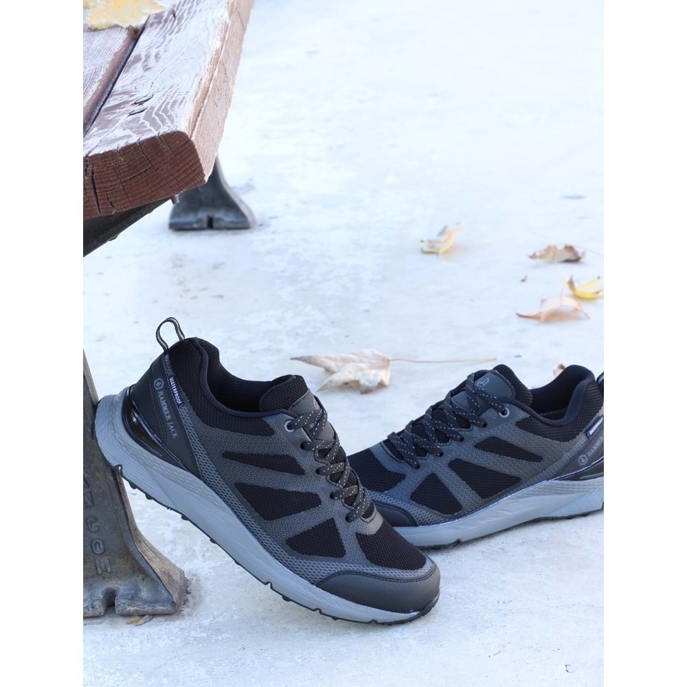 Hammer Jack 1082 Waterproof Trekking Anatomik Ayakkabı - NKT01082-siyah-45